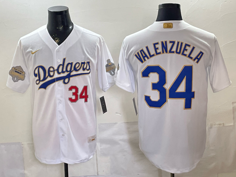 Men Los Angeles Dodgers #34 Valenzuela Game 2026 Nike MLB Jersey 0401004->->MLB Jersey